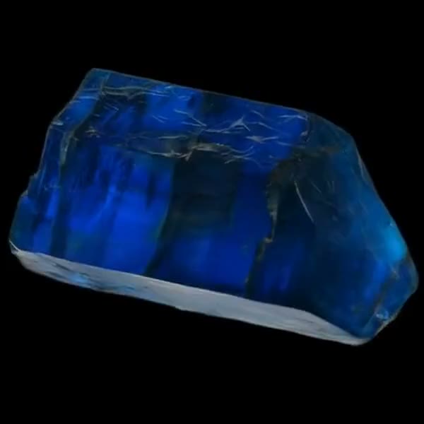 Blue Apatite crystal