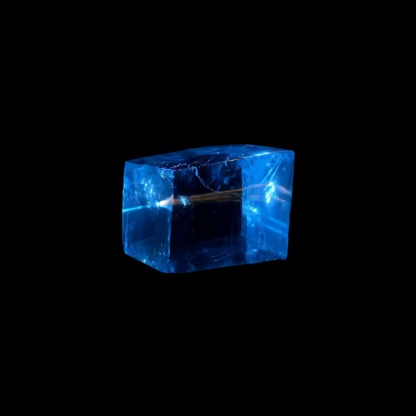 Blue Calcite crystal