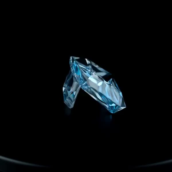 Blue Topaz crystal