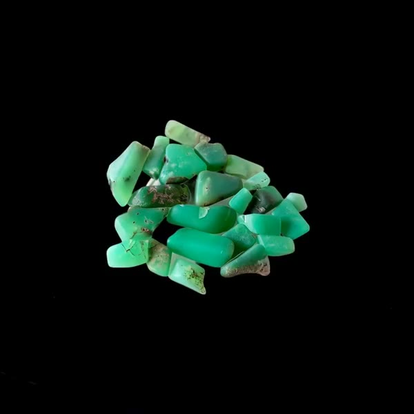 Chrysoprase crystal