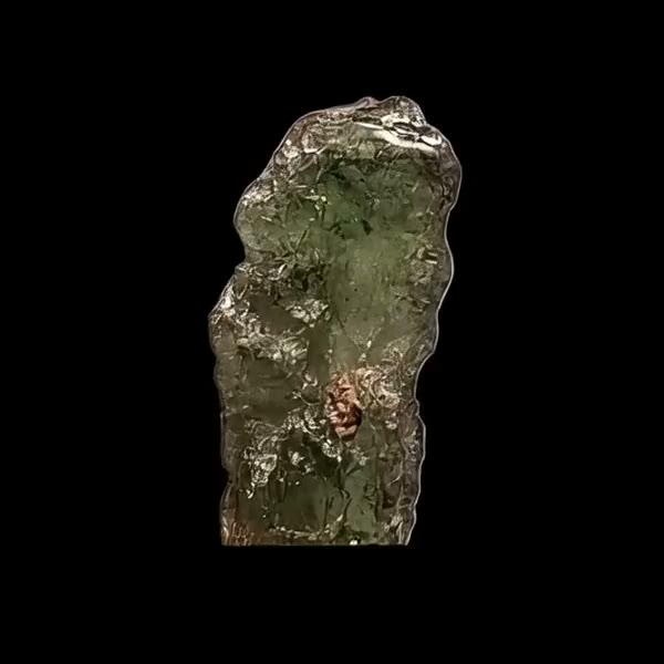 Moldavite crystal