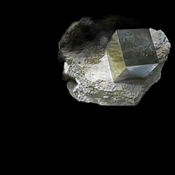Pyrite crystal
