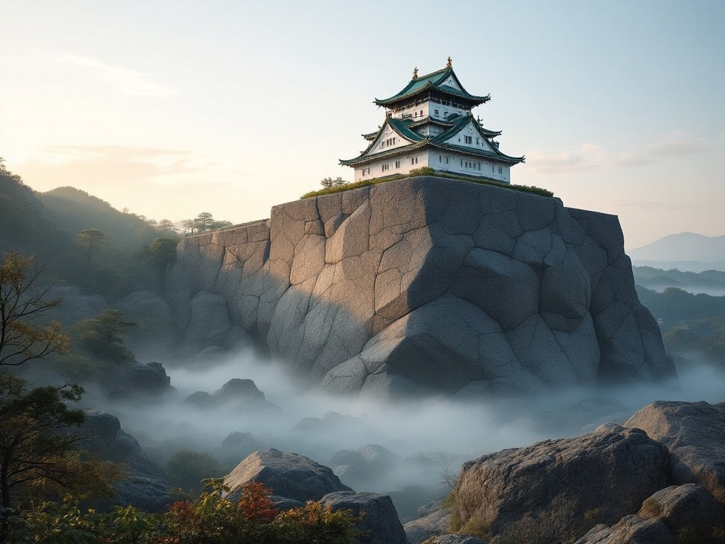 Osaka Castle Octopus Stone