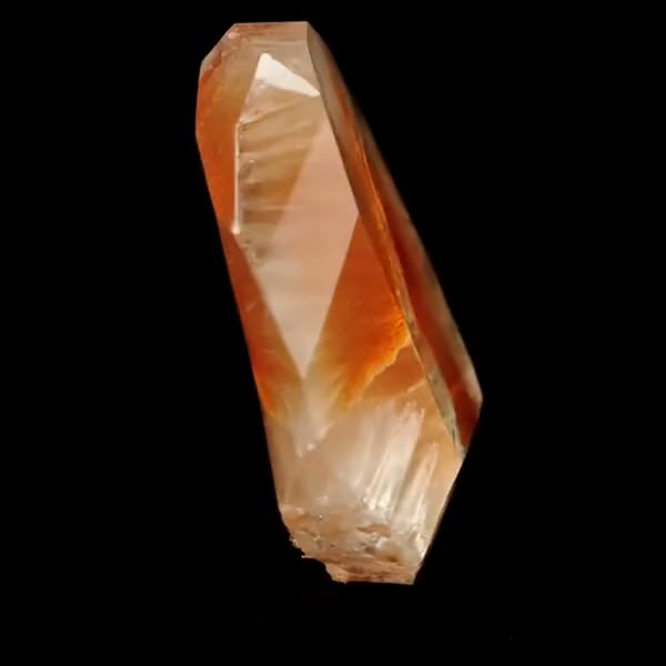 Tangerine Quartz crystal