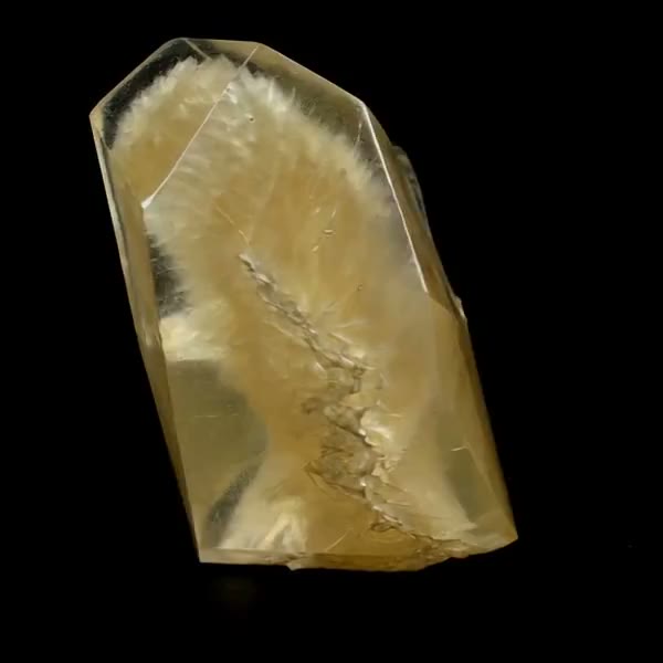 Yellow Calcite crystal